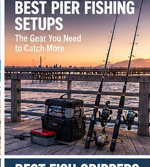 Complete Pier Fishing Loadout: Cart, Rods, Landing Net and Tackle That Fits the Rail editorial fishing gear image